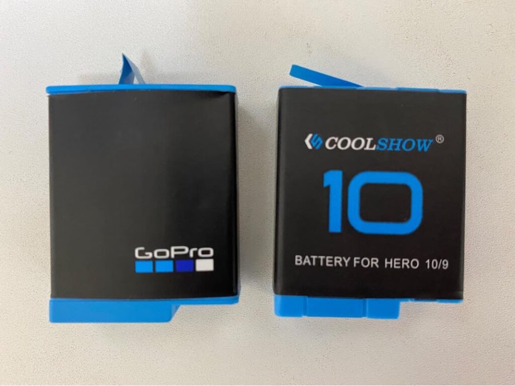 COOLSHOW GoPro Heroバッテリー