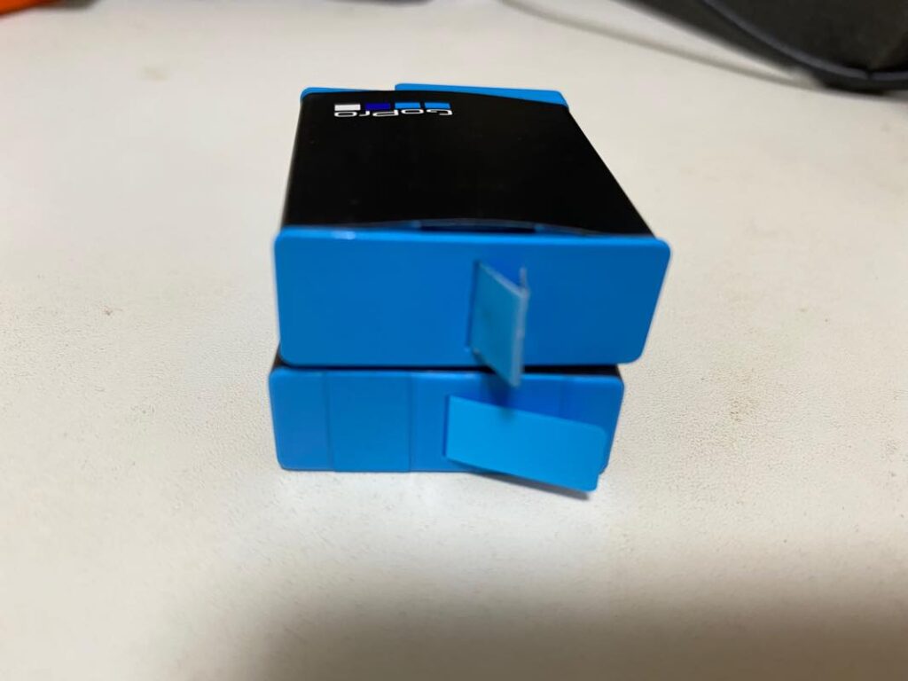 膨らんでしまったGoPro純正バッテリー